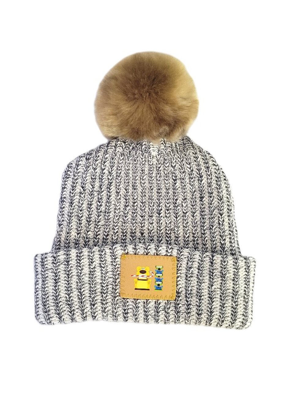 Disney x Love Your Melon Dug & Toy Story Aliens Knit Faux Fur Pom Beanie Hat